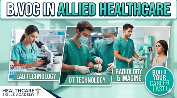 BVOC in Allied Healthcare Courses